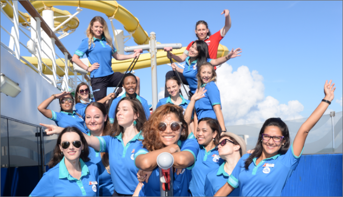 youth staff carnival cruise line